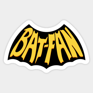 Bat-Fan! Sticker